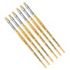 da Vinci JUNIOR BORSTE Synthetic Student Brush, Synthetic, Tempera, Flat, Series 329, Size 6, Pack of 6 - 3 of 3