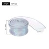 Unique Bargains Gift Wrapping Wide Sheer Wired Pastel Shimmer Iridescent Chiffon Ribbons 1 Pc - 2 of 4