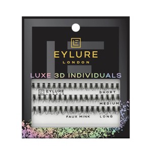 Eylure 3D Luxe Individuals False Eyelashes - 51ct - 1 of 4