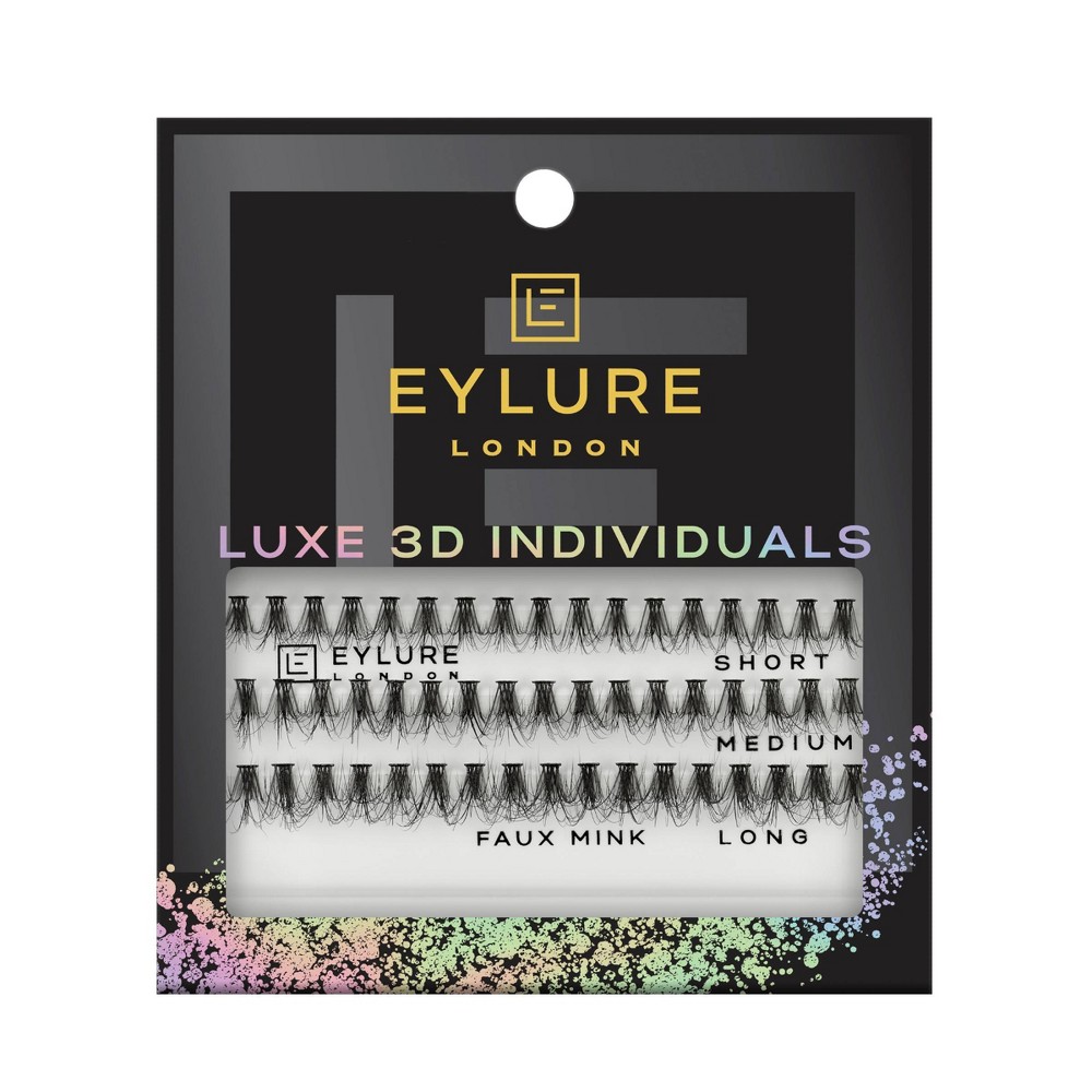 Photos - False Eyelashes Eylure 3D Luxe Individuals  - 51ct 