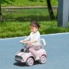 INFURNIC Baby Walkers Toddler Ride On Toy Foot to Floor Sliding Car with Horn Steering Wheel Anti Tip System, Pink, 20.9"*9.8"*13.8" - 3 of 4