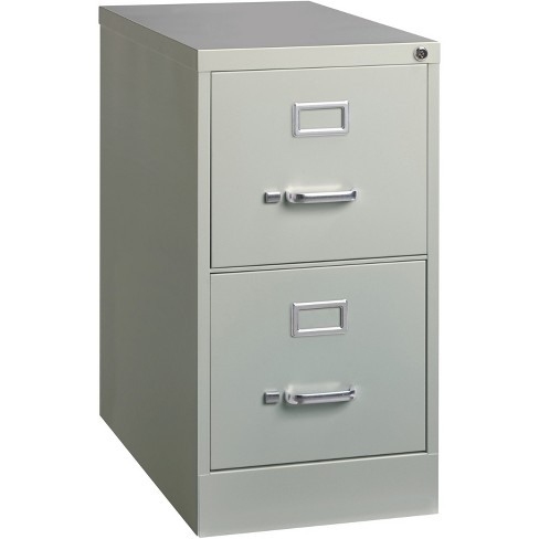 Details about   Lorell 2 Drawers Vertical Steel Lockable Filing Cabinet 18.00 x 14.30 x 24.50 