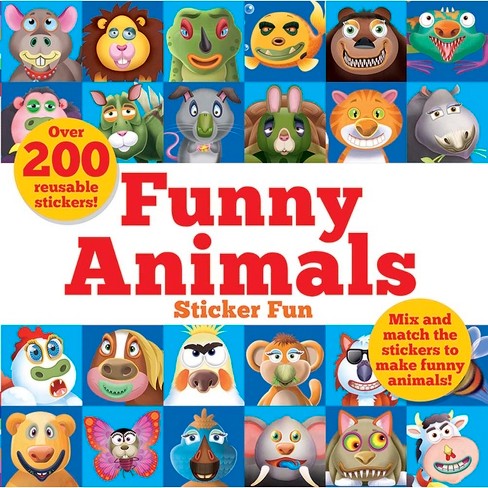 Funny Animals Sticker Fun - (dover Sticker Books) By Oakley Graham  (paperback) : Target