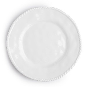 Q Home | Nautical White 11" Melamine Dinner Plate, Set of 4 - 1 of 1