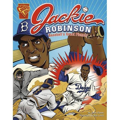 Jackie Robinson - (Graphic Library: Graphic Biographies) by  Jason Glaser (Paperback)