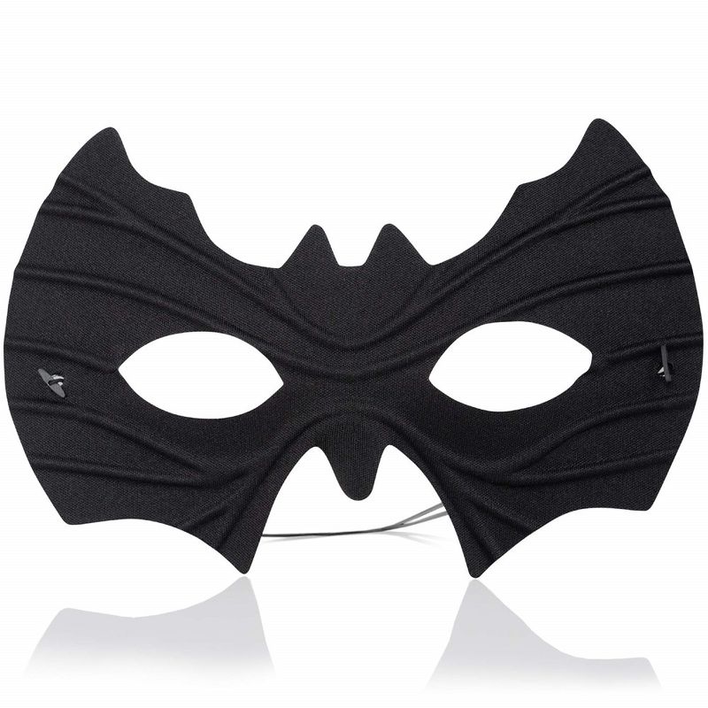 Skeleteen Bat Eye Mask - Black, 1 of 5