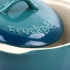 Crock Pot Artisan 2.3 Quart Round Stoneware Casserole with Lid in Gradient Teal - 4 of 4