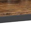 rustic brown and black