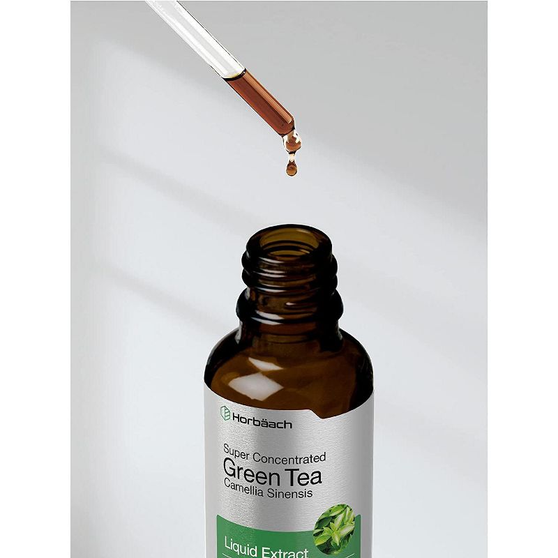 Horbaach Green Tea Liquid Extract | 2 fl oz, 3 of 4