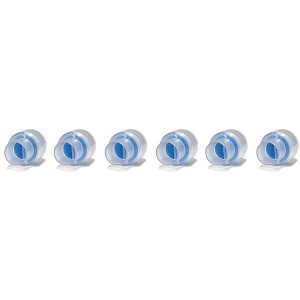 Nispira HME Heat Moisture Exchanger Filter in-Line Humidification Solution Unit for CPAP biPAP Machine & Mask, Z1, Z2, Dreamstation, 6 Packs - 1 of 4