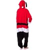Peanuts Snoopy Christmas Adults Hooded Union Suit Costume Sleep Pajama Kigurumi - 4 of 4