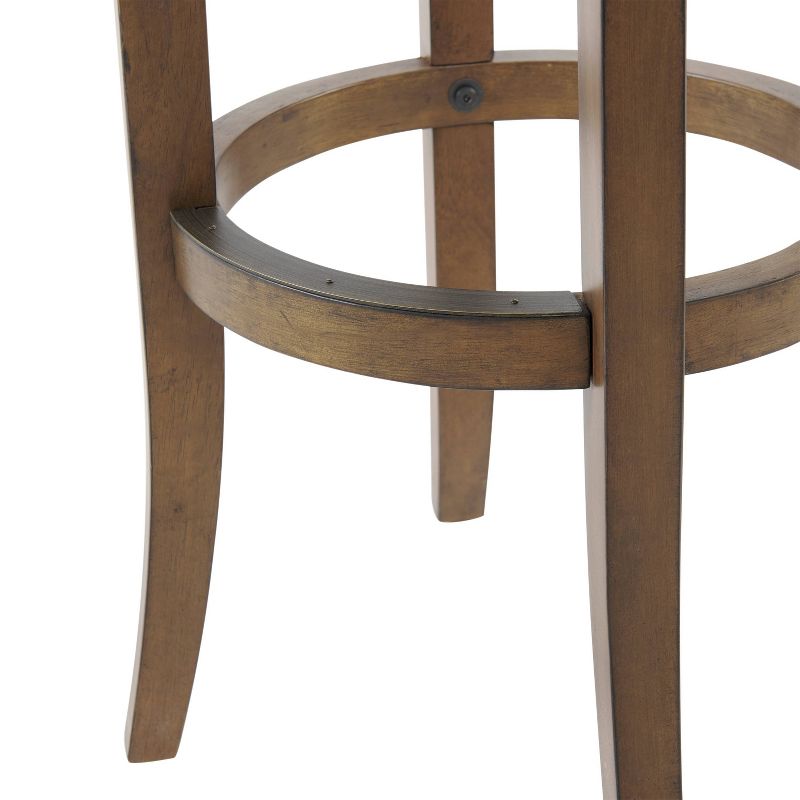 Set of 2 Natick Bar Height Stools - Alaterre Furniture, 4 of 9