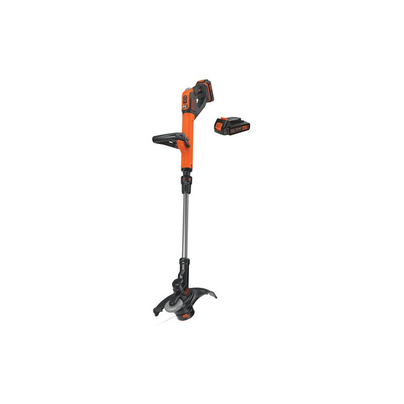 Black & Decker LSTE525 20V MAX 2-Speed EASYFEED Lithium-Ion 12 in. Cordless String Trimmer/ Edger Kit (1.5 Ah), 2 of 12