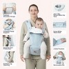 BabbleRoo Baby Carrier 6-in-1,  Newboarn to Toddler Carrier with Hip Seat - 3 of 4