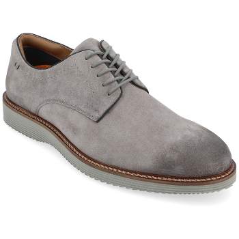 Vance Co. Kimball Plain Toe Dress Shoe Grey 11.5 : Target