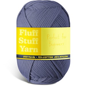Hearth & Harbor Soft Yarn for Crocheting - Crochet & Knitting Yarn, 250 Yards Amigurumi Yarn, Cotton-Nylon Blend, Worsted Weight Yarn 4 - 1 of 4