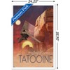 Trends International Star Wars: Tatooine - Visit Tatooine by Russell Walks 23 Framed Wall Poster Prints - 3 of 4