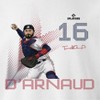 MLBPA Men's Darnaud Pw Licensed Mlbtravis D'Arnaud Atlanta Baseball Atlanta Braves Long Sleeve Graphic Cotton Pullover Sweatshirt - White 3X - 2 of 4