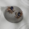 SOHI Women's Crystal Stud Earrings - 2 of 4