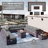 ALAULM Patio Furniture Sets 15 Pieces - 2 of 4