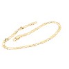 Aria Jeweler Inc Figaro Chain and Bracelet Set - 3 of 4