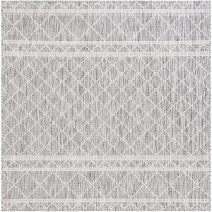 Courtyard CY8121 UV & Stain Resistant Non-Shedding Power Loomed Indoor/Outdoor Rugs - Safavieh - 1 of 4