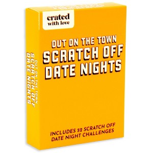 Crated With Love: Out On The Town Scratch Off Date Night Challenges - 1 of 4