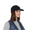 Alilang Adjustable Short Hair Wig Baseball Cap for Women with Natural Looking 10 Inch Bob Hairpiece for Outdoor and Daily Wear - 2 of 4
