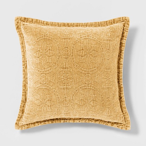 Washed Chenille Pillow Threshold Target