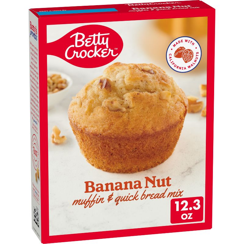 Betty Crocker Banana Nut Muffin Mix - 12.3oz, 1 of 14