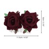 Unique Bargains Women's Portable Simulated Flowers Hair Clip Comb 1 Pc - 2 of 4