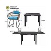 Crestlive Products Modern Aluminum Outdoor Dining sets Expandable Patio Dining Table with arm chairs for 4-10 People Outside - 2 of 4
