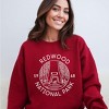 Simply Sage Market Women's Graphic Sweatshirt Redwood National Park - image 2 of 3