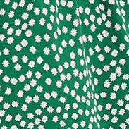 dark green white flowers