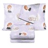 Saturday Park Disney Frozen Watercolor 100% Organic Cotton Sheet Set - 4 of 4