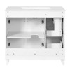INFURNIC Vanity Tables, Elegant and Functional Bathroom Cabinet with Ceramic Sink for Organized Storage Solutions, White, 18.3"*36"*34" - 4 of 4