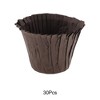Unique Bargains Top Hat Shape Disposable Baking Cups Greaseproof Paper 1.77"x1.97" 30 Pcs - 4 of 4