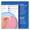 Avery Removable Multi-Use Labels, Inkjet/Laser Printers, 3.33 x 4, White, 6/Sheet, 25 Sheets/Pack - 4 of 4