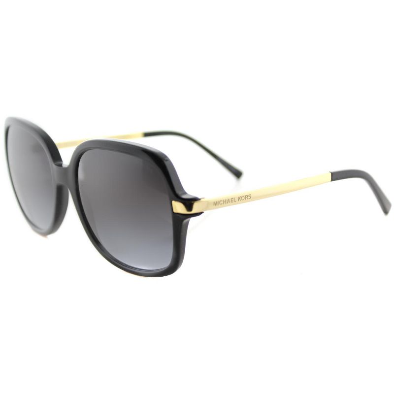 Michael Kors Adriana II MK 2024 316011 Womens Square Sunglasses Black 57mm, 1 of 4