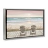 Stupell Industries Watching The Pastel Sunset Floating Frame Canvas Art, Gray, 31" x 21" - 2 of 4