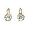 Timeless and Elegant Classic Drop Earrings Adorned with Sparkling Clear Cubic Zirconia for a Touch of Sophisticated Glamour - 3 of 3