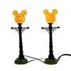 Department 56 Accessory 5.0 Inch Mickey's Pumpkintown St Light Disney Village Accessories - 3 of 3