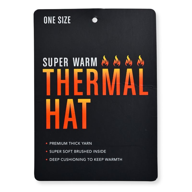 Heat Tec Super Warm Thermal Beanie Winter Hat, 4 of 6