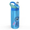 Stitch 19oz Stainless Steel Double Wall Water Bottle - Zak Designs: Kids Disney Portable Drinkware, Dishwasher-Safe - 3 of 3