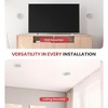 Pyle PDIC51RD 5.25'' In-Wall/In-Ceiling Dual 2-Way Speaker System - Flush Mount - White - 2 of 4