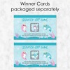Big Dot of Happiness Narwhal Girl - Under The Sea Baby Shower or Birthday Party Game Scratch Off Cards - 22 Count - 3 of 4