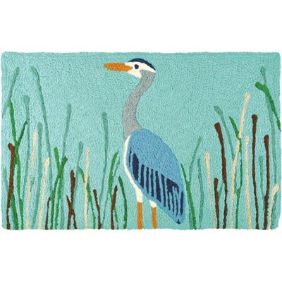 Jellybean In The Reeds Rug – Nature-Inspired Indoor & Outdoor Accent Rug, Durable & Machine Washable, 20" x 30"