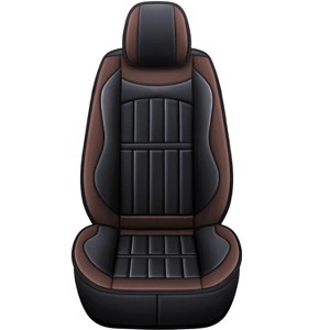 GOTGELIF Universal PU Leather Car Seat Cushion Cover, Full Protection, Non-Slip, & Breathable - 1 of 4