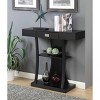 Newport 1 Drawer Harri Console Table with Shelves - Breighton Home - image 2 of 4