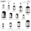 Livex Lighting Oslo 1 - Light Wall Light in  Black - 4 of 4